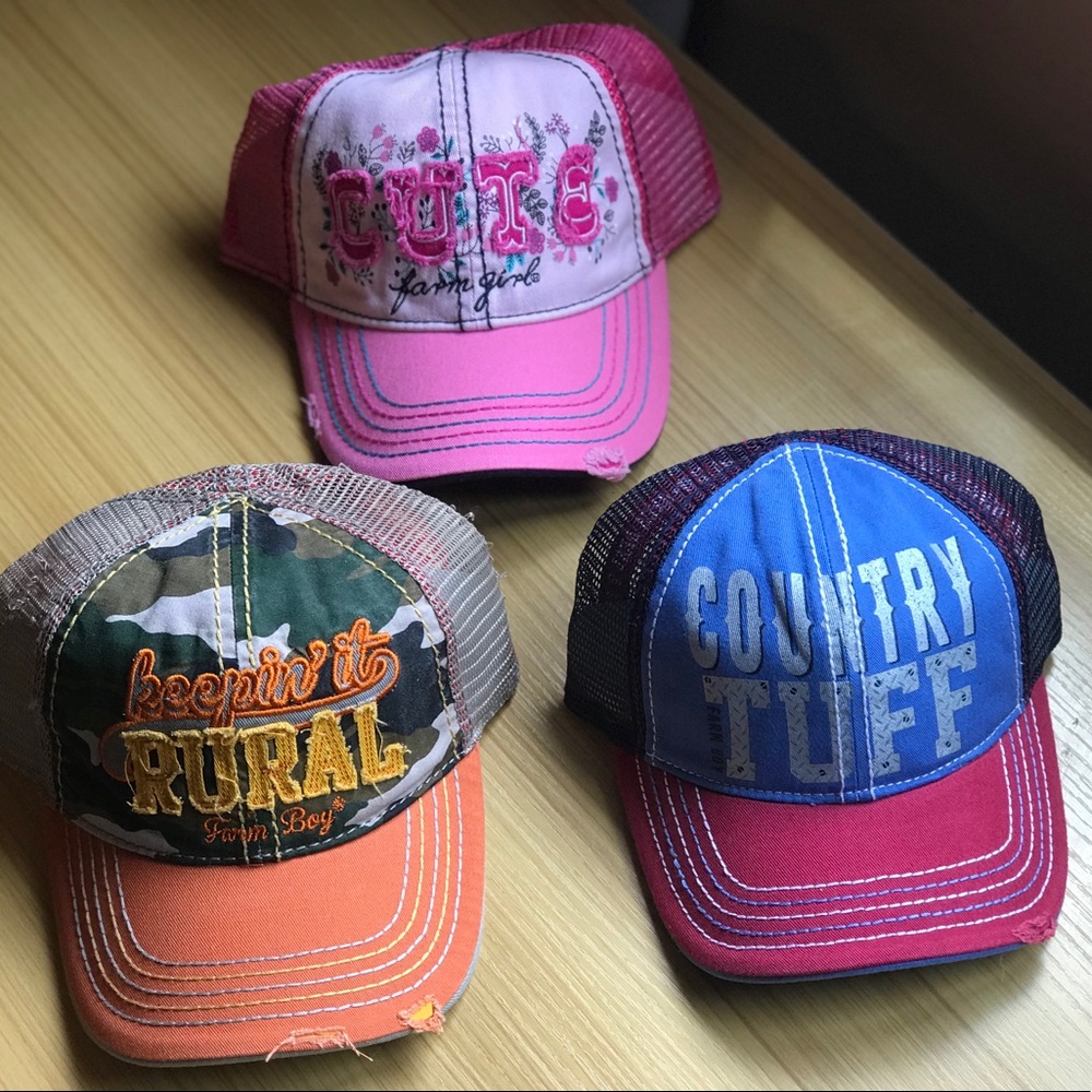 3 Toddler Hats